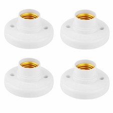 4x Wandfassung E27 Lampenfassung Sockel LED K...