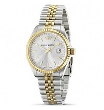 Orologio Philip watch Caribe r8253107012 Uomo 39mm Bicolore oro Dorato