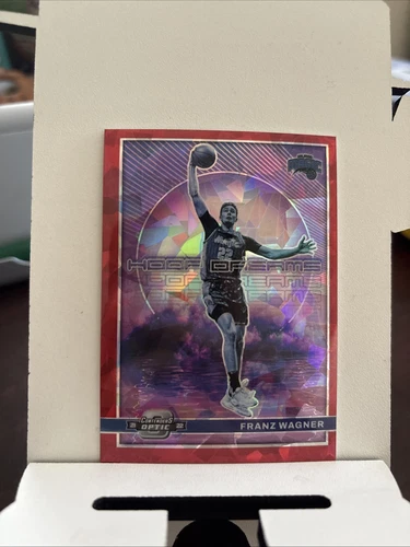 2021-22 Contenders Optic Franz Wagner Hoop Dreams Red Ice Prizm RC #7