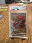 Roaring Moon EX 218/187 Sv8a: Terastal Fest EX Holo PSA 10