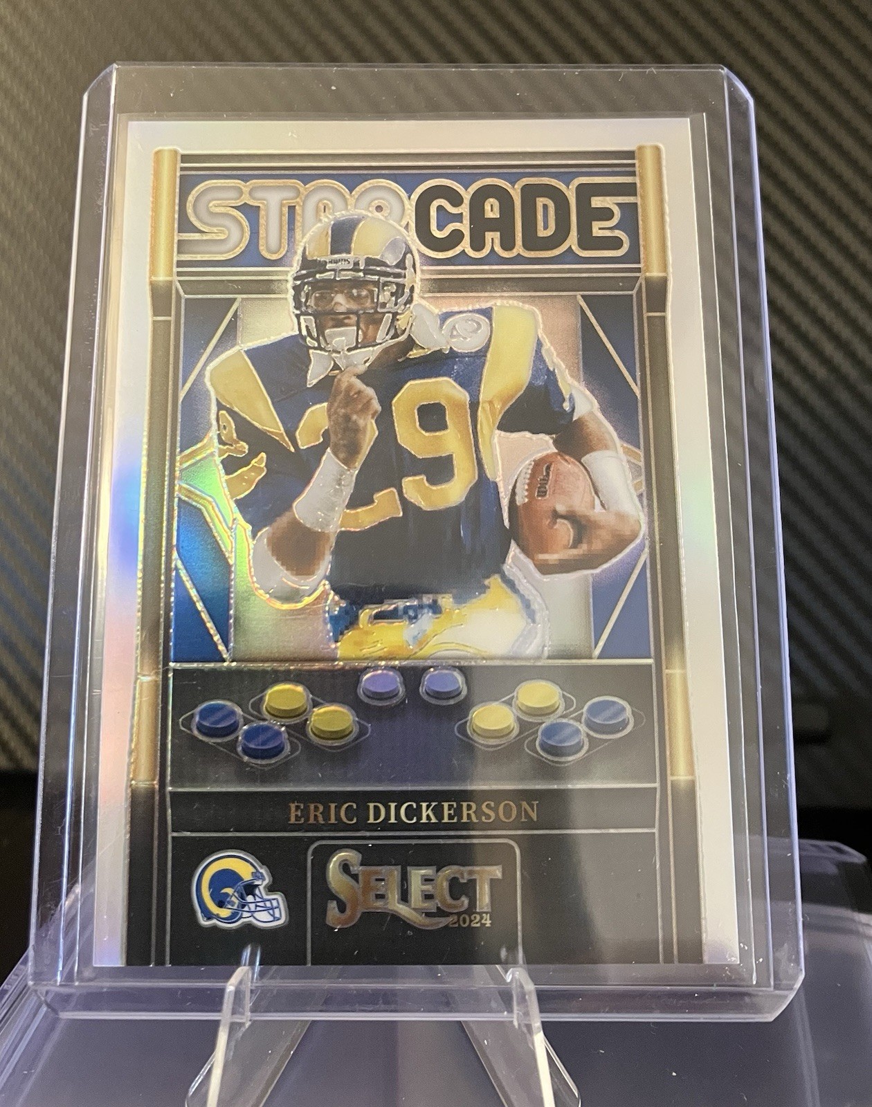 2024 PANINI SELECT - ERIC DICKERSON - STARCADE PRIZM