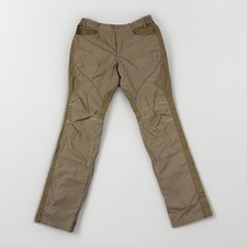 Columbia Womens Omni-Shade Pants L Tan Lightweight Pull-Up Stretch Hiking