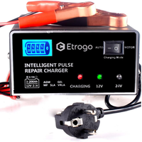 Intelligentes 12V 24V BatterieladegeräT 5-Stufen-Pulslad