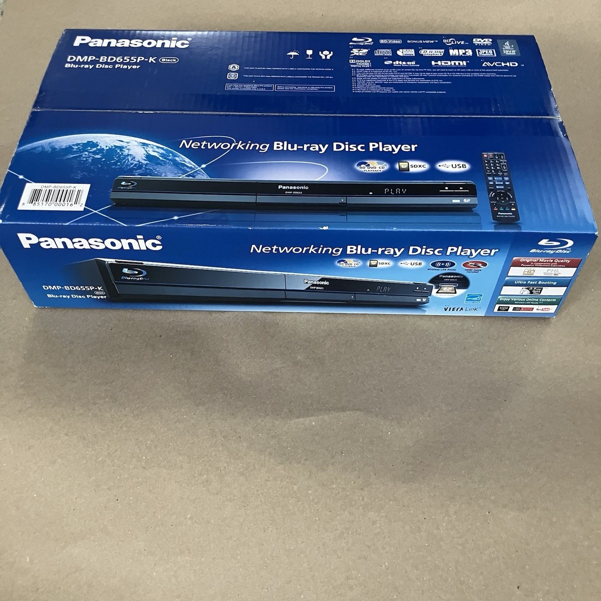 Panasonic DMP-BD60 Blu-Ray Player for sale online