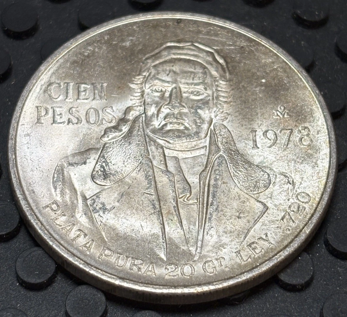 Silver 100 Pesos Denomination 1978 Mexican Coins (1905-Now) for