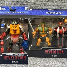 Stinkor & Tri-Klops (Deluxe) MOTU Masterverse NEW in Box Action Figures