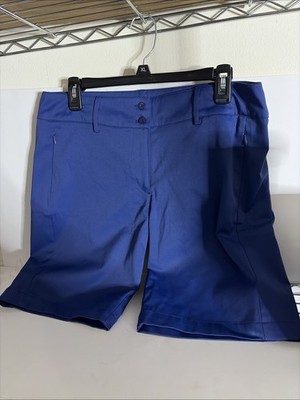 Antigua 8 blue  Network Women''s   Performance Dry golf Shorts