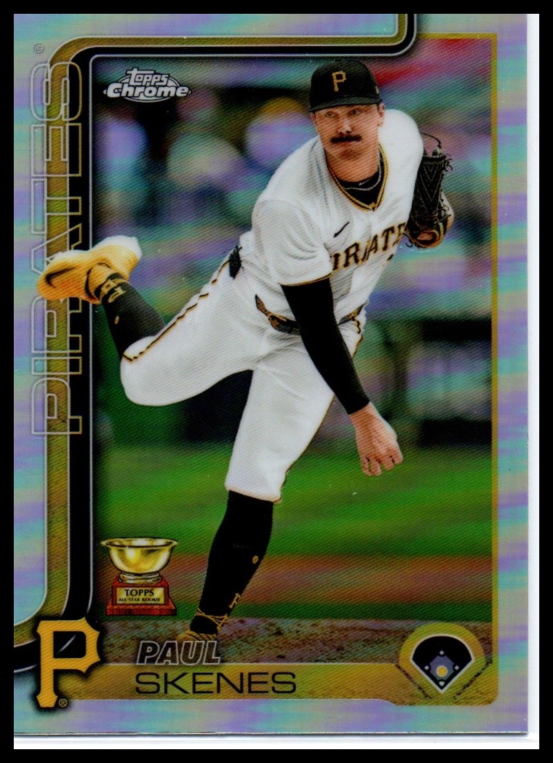 2025 Topps Chrome #300 Paul Skenes Refractors