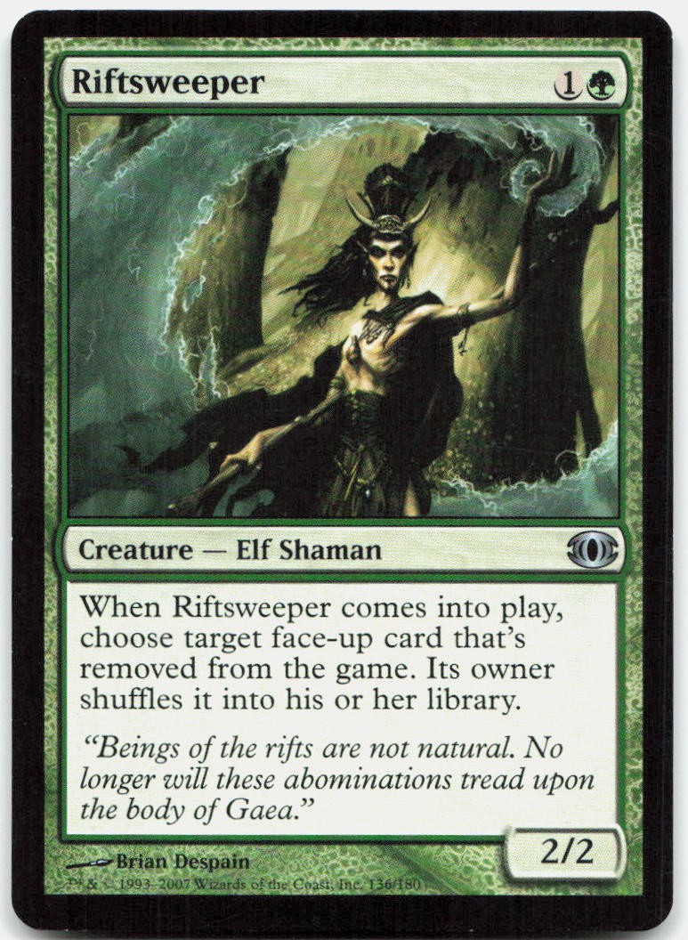 Riftsweeper 136 Uncommon Future Sight Magic: The Gathering Near Mint
