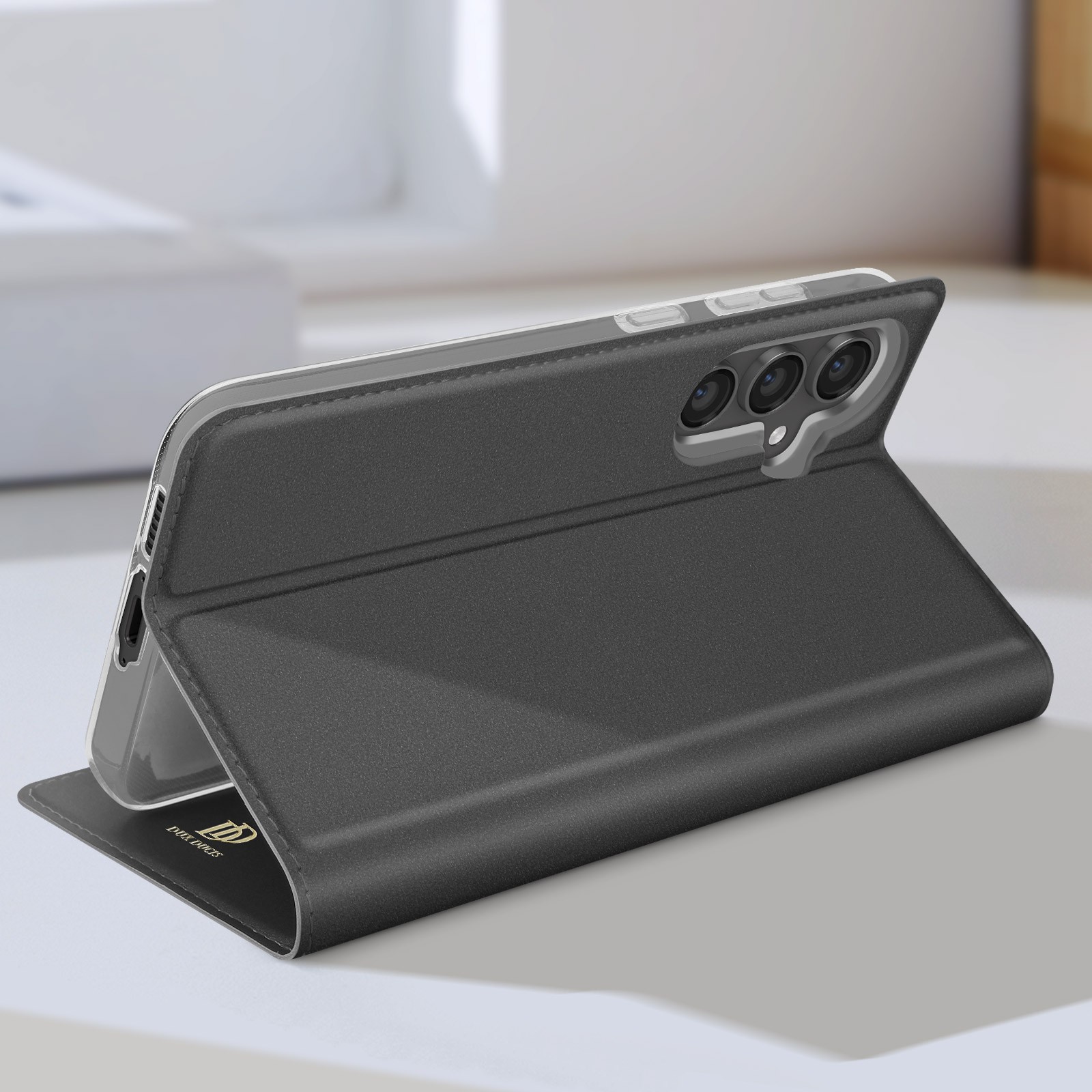 Étui Galaxy S23 FE Dux Ducis antichoc avec clapet support horizontal - 3