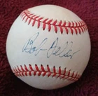 Bob Feller Signed OML Baseball. Bosley Certified COA. Cleveland Indians HOF.