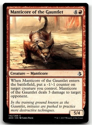Manticore of the Gauntlet 142 Magic The Gathering- Amonkhet