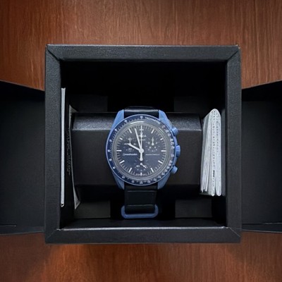 Limited Edition OMEGA x Swatch Speedmaster MoonSwatch Neptune Blue