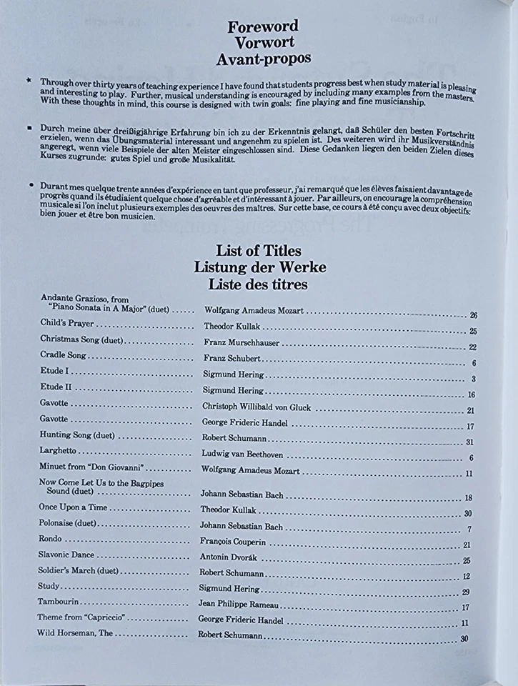 Sigmund Hering Trumpet Course 1, 2, 3, Beginning Advancing Progressing Trumpeter - Image 4 of 4