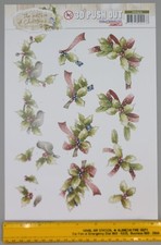 Card making 3D PUSH OUT EMBELLISHMENT SHEETS