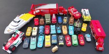 Disney Pixar Cars Diecast Toy Lot 35 Cars Big Mini Boat Mcqueen Collection