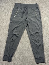 Athleta Womens 6 Trekkie North Jogger Pants Pull On Hiking Nylon Stretch Green