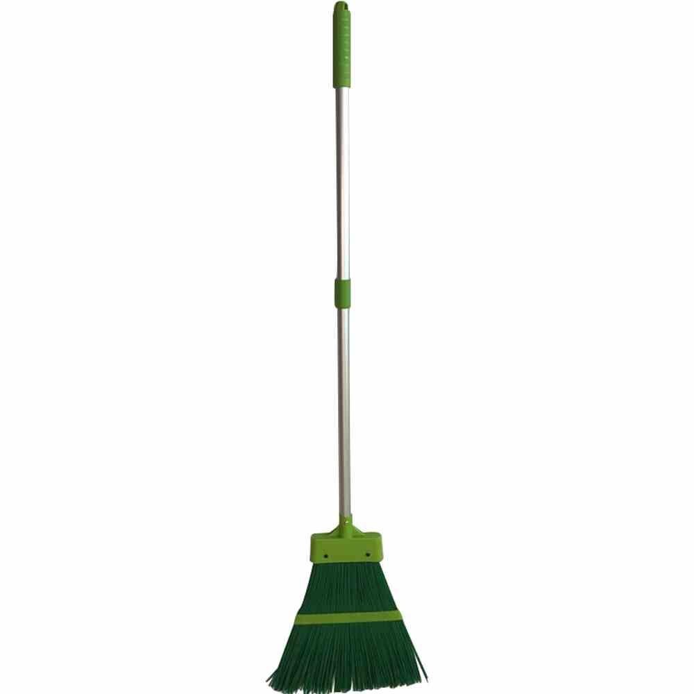 SIENA GARDEN Teleskop-Besen, 90 - 130 cm Kunststoff, grün