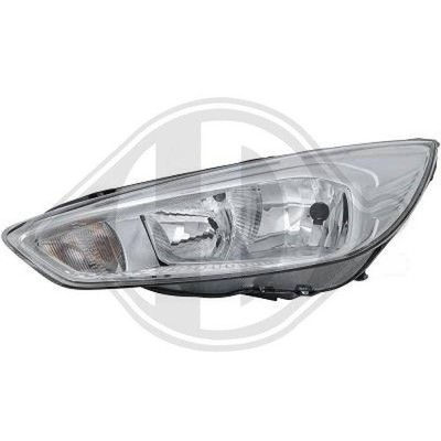 1x Hauptscheinwerfer Diederichs 1419985 für Ford Links