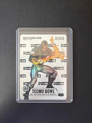 Switchblade Tecmo Bowl Bo Jackson Battle Arena Sore Thumb 115 Power Fire ST365