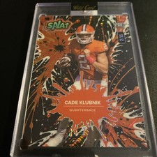 2025 Wild Card Splat Cade Klubnik 2/15 #SBORA01-CK Clemson Tigers