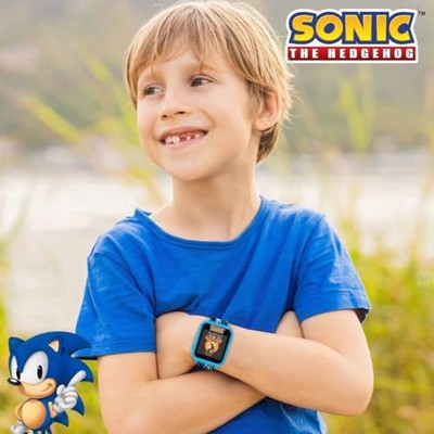 Sonic the Hedgehog Kids Smart Watch - Interactive 40mm, Speed | eBay