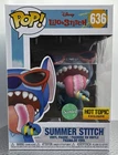 Funko Pop Summer Stitch #636 Scented Exclusive Disney Lilo & Stitch Figure