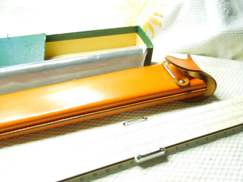 K&E slide ruler 4053 polyphase Keuffel Esser  W/ Case Manual MINT !!!! - Afbeelding 13 van 19