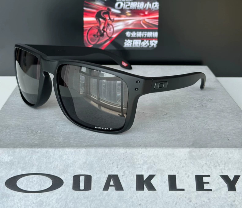 Oakley Holbrook XXL OO9487 Prizm Black Sunglasses Matte Black Frame With Box