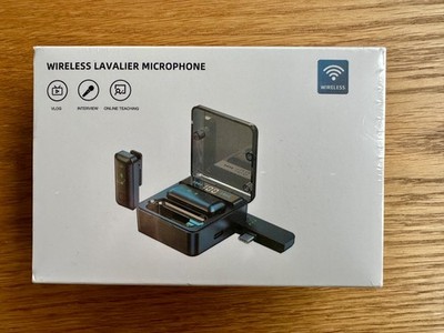 iVANKY Wireless Lavalier Mikrofon, Microphone, 2x Transmitter, 1x Receiver, NEU