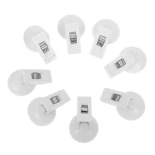  8 Pcs Car Windshield Parking Ticket Holder Clamps with Suction Cups