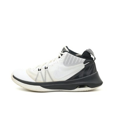 Nike Herren Air Precision Sneaker Weiß Schwarz Mittel Basketballschuhe EU 43