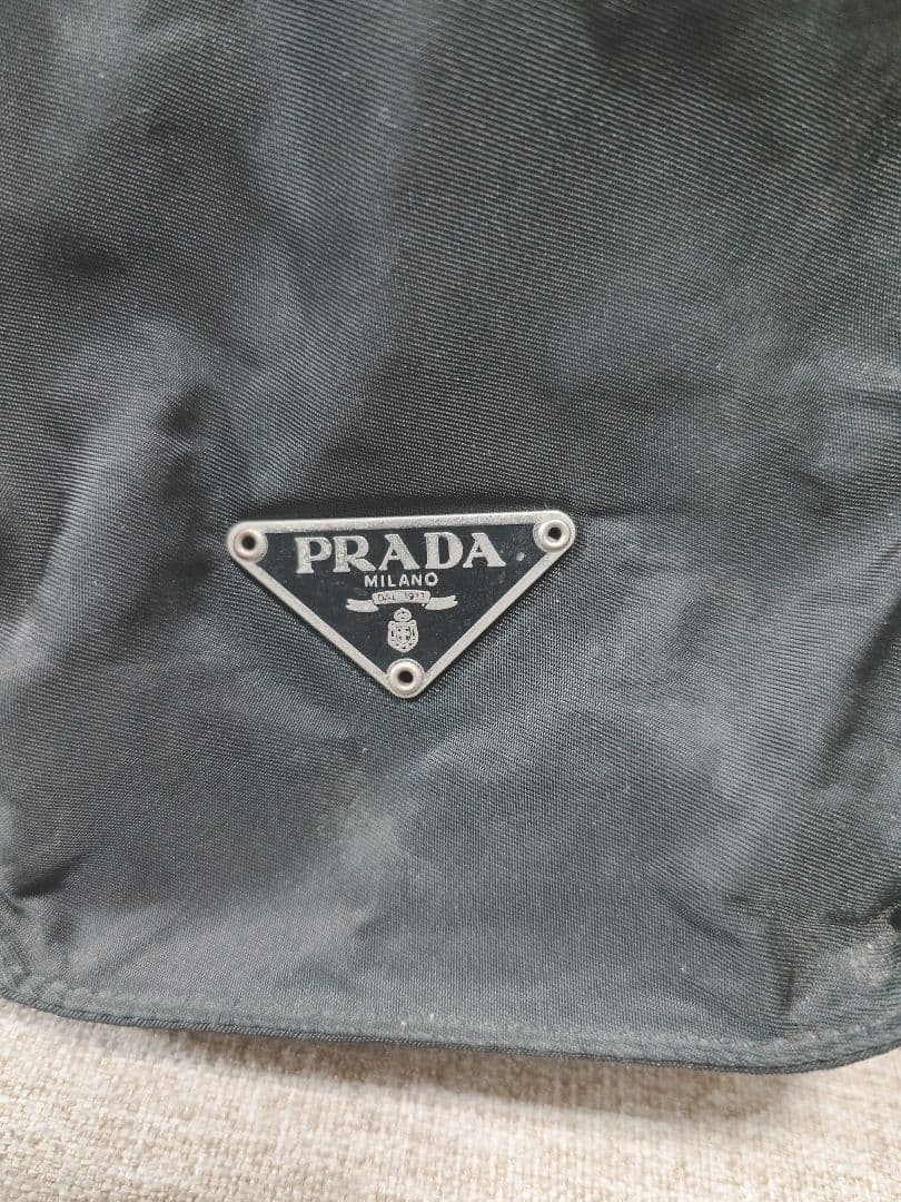 PRADA Nylon Tote Bag Black Stylish Authentic Women's Fashion Bag thumbnail 4