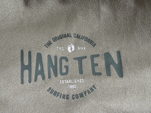 Hang Ten Men’s Long Sleeve Sun T-Shirt Green L UV Protection UPF 50+ Quick Dry - Picture 2 of 3