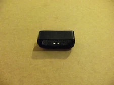 1 1/4" Black Leather Belt Keepers / Loops  (Pack Of 6)