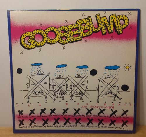 The Residents Diskomo/Goosebump 1980 Ralph Records 45 RPM Punk LP - Foto 3 di 6
