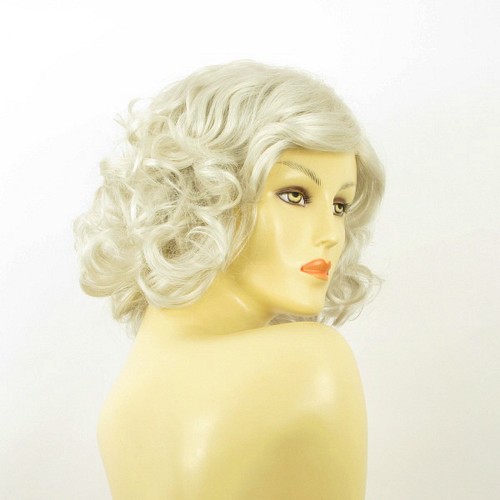 mid length wig for women white curly ref: TRYCIA 60 PERUK - Bild 8 von 8