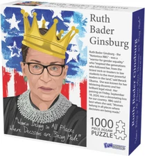 Funwares - "The Notorious RBG" (Ruth Bader Ginsburg) 1,000 Piece Puzzle, *NEW*