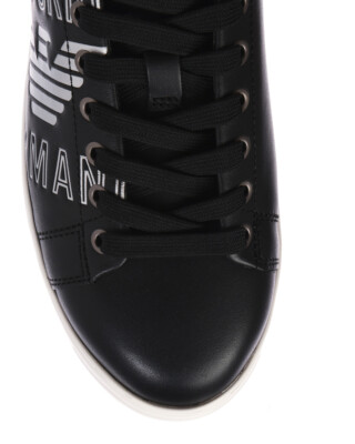 Emporio Armani Shoes Sneaker Man Black X4X264 XM041 A114 Sz. 41,5