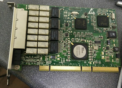 Silicom PXG4BPI-IM-RoHS Ver1.4 Quad-Port PCI-X Gigabit Network Card 