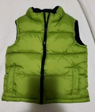 Gymboree Puffer Vest Toddler Boys 12 24 mos Lime Green Sleeveless