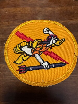 Vintage USAF 438th Fighter Interceptor Squadron Patch - Twill
