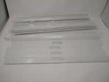Lot of 19 Rubbermaid Configurations Custom Closet 22" Top Rail Cover Used/New