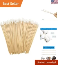 Hygiene-Sealed 2000pcs Cotton Swabs with 6'' Sticks for Precision Cleaning