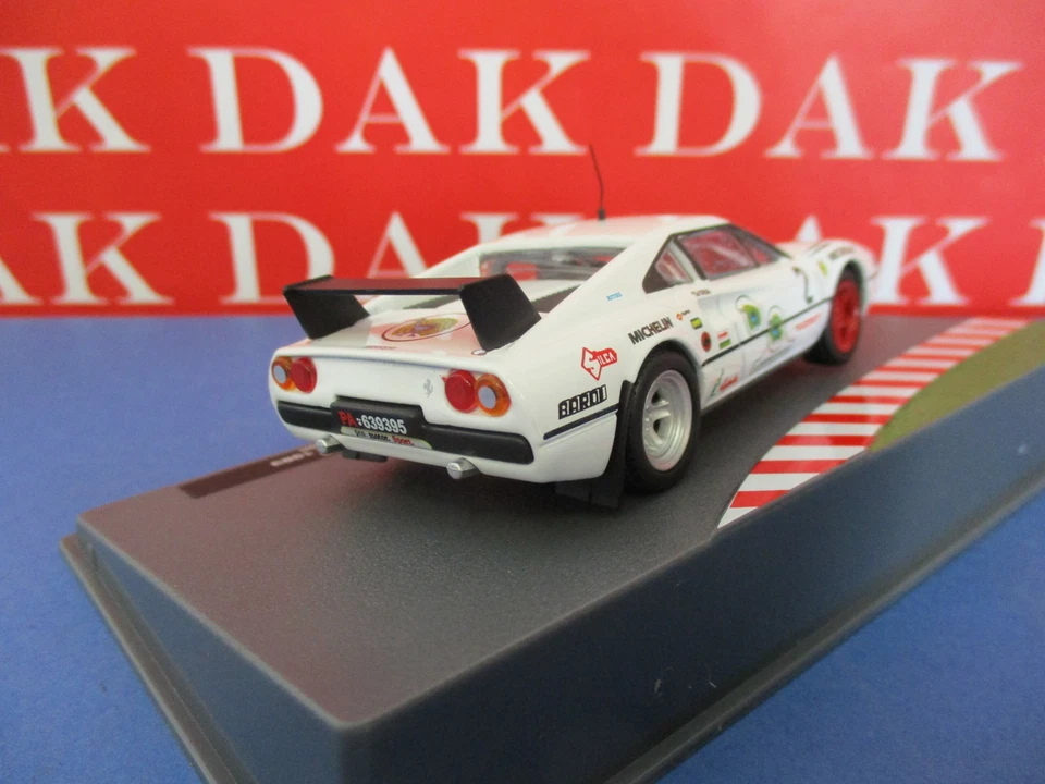 Die cast 1/43 Modellino Auto Ferrari 308 GTB Rally Monza 1983 H. Toivonen - Immagine 3 di 4