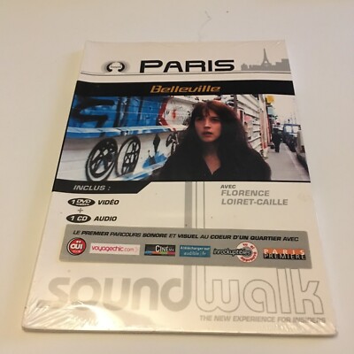 Soundwalk-Paris-Belleville - F Loiret-Caille, E Destremau DVD +CD auf Französisch