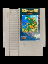 Vintage Nintendo NES Capcom Commando Video Game Cartridge