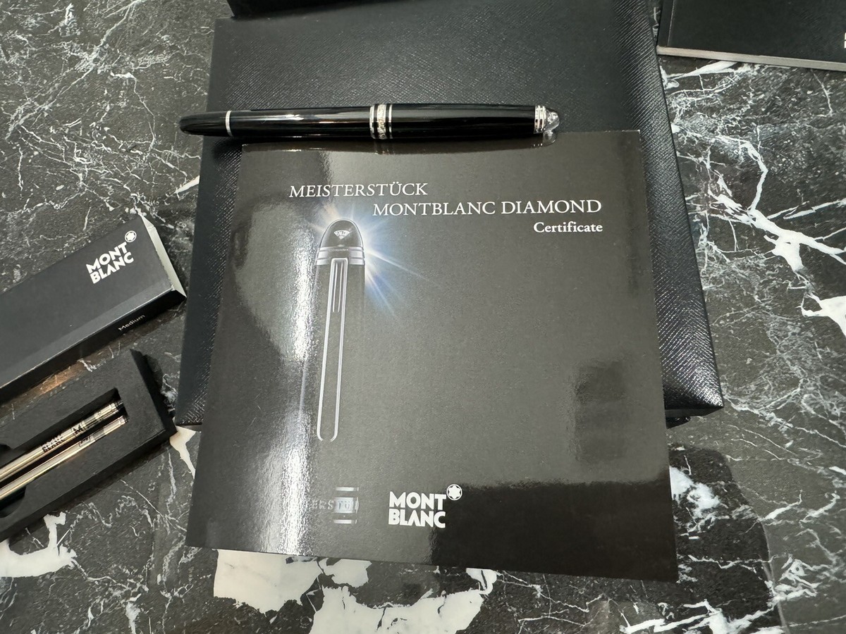 MONTBLANC Meisterstück Diamond Classique Rollerball Pen M23797 | eBay