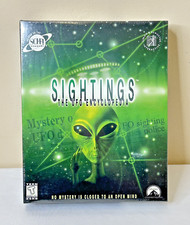 Sightings The UFO Encyclopedia PC Vintage Software CD Brand New Sealed Game 