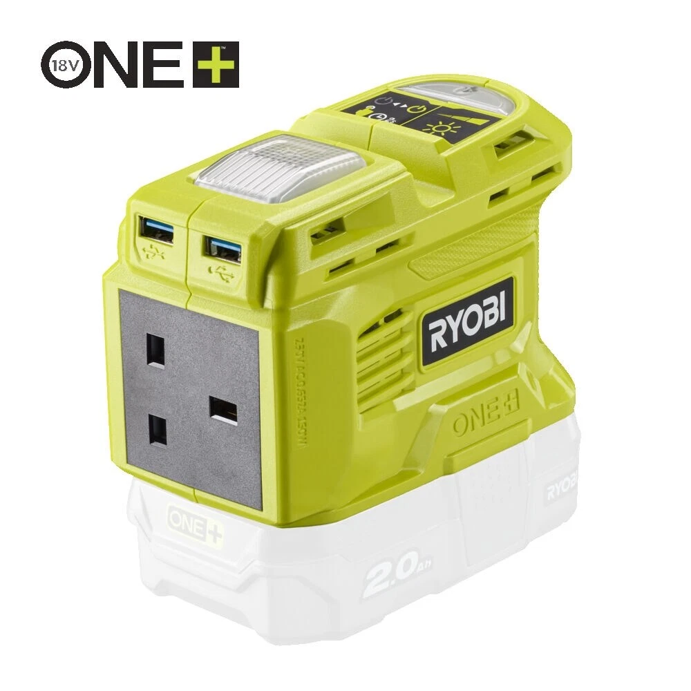 Ryobi power inverter 18v clearance